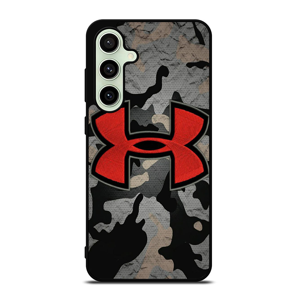 UNDER ARMOUR CAMO RED LOGO Samsung Galaxy S24 FE Case Cover