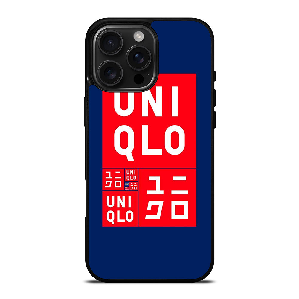UNIQLO ICON iPhone 16 Pro Max Case Cover