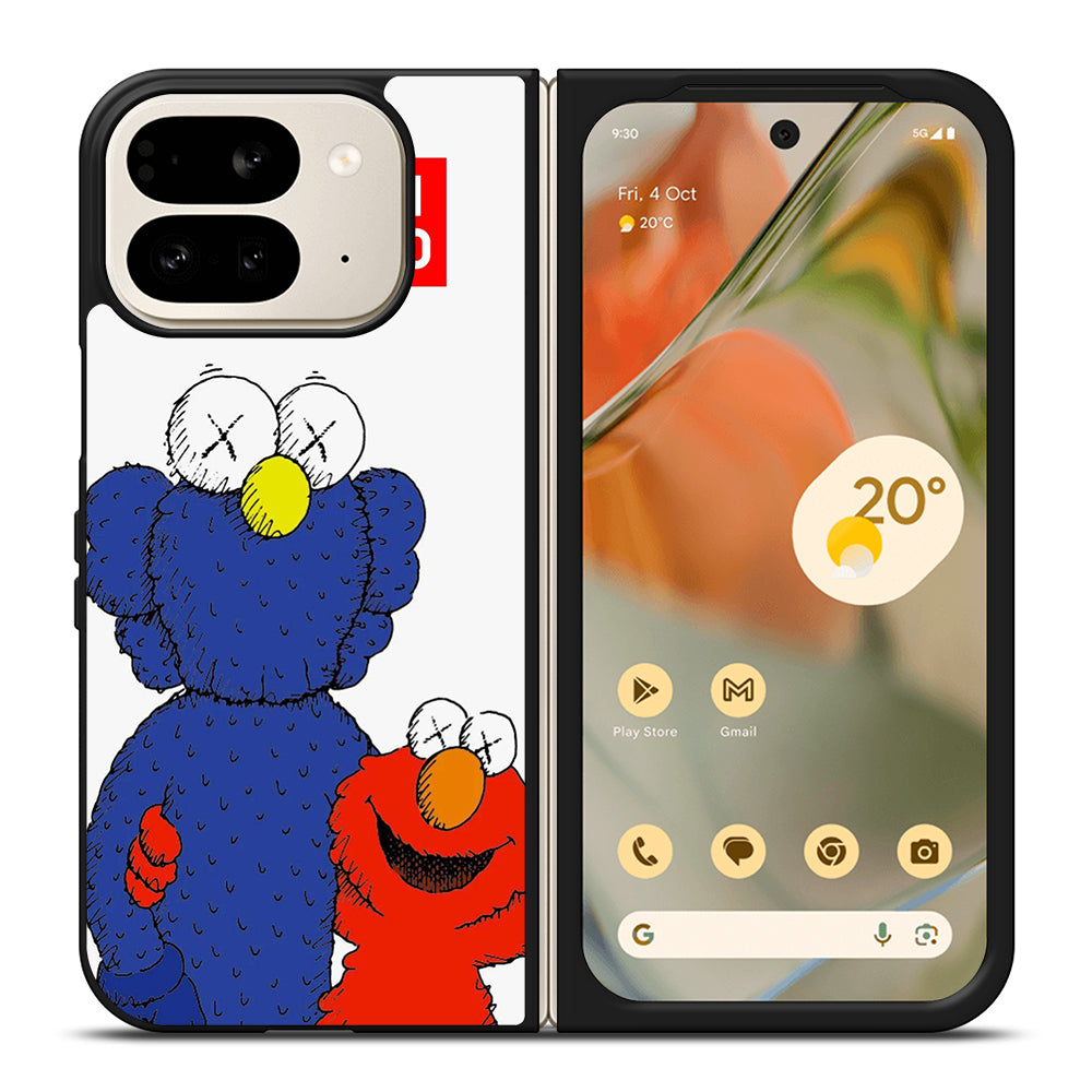 UNIQLO KAWS ICON Google Pixel 9 Pro Fold Case Cover