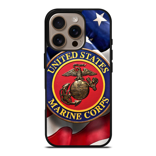 UNITED STATES MARINE CORPS LOGO 1 iPhone 16 Pro Case Cover