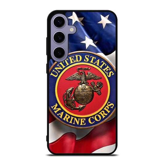 UNITED STATES MARINE CORPS LOGO 1 Samsung Galaxy S24 Plus Case Cover