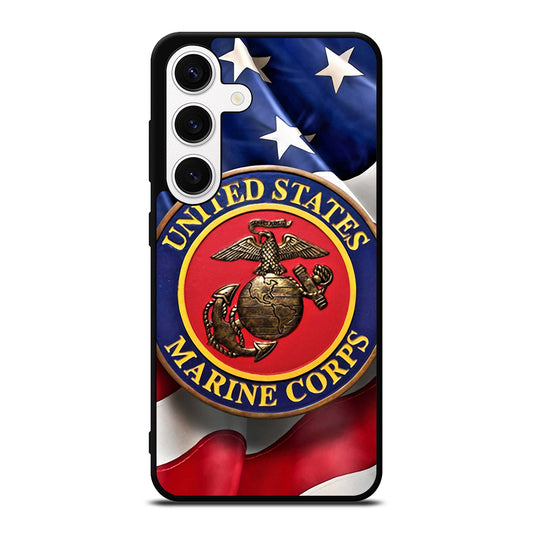 UNITED STATES MARINE CORPS LOGO 1 Samsung Galaxy S24 Case Cover