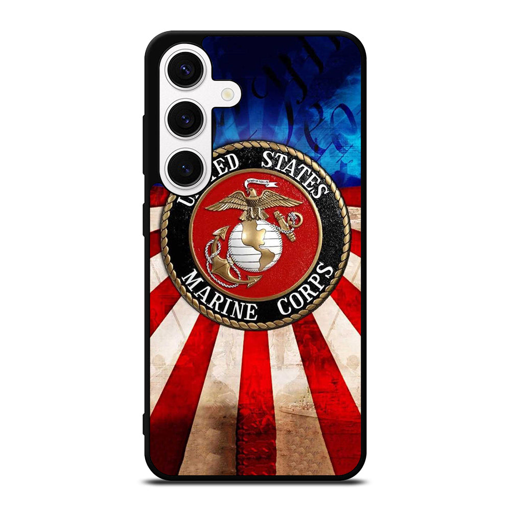 UNITED STATES MARINE CORPS LOGO 2 Samsung Galaxy S24 Case Cover