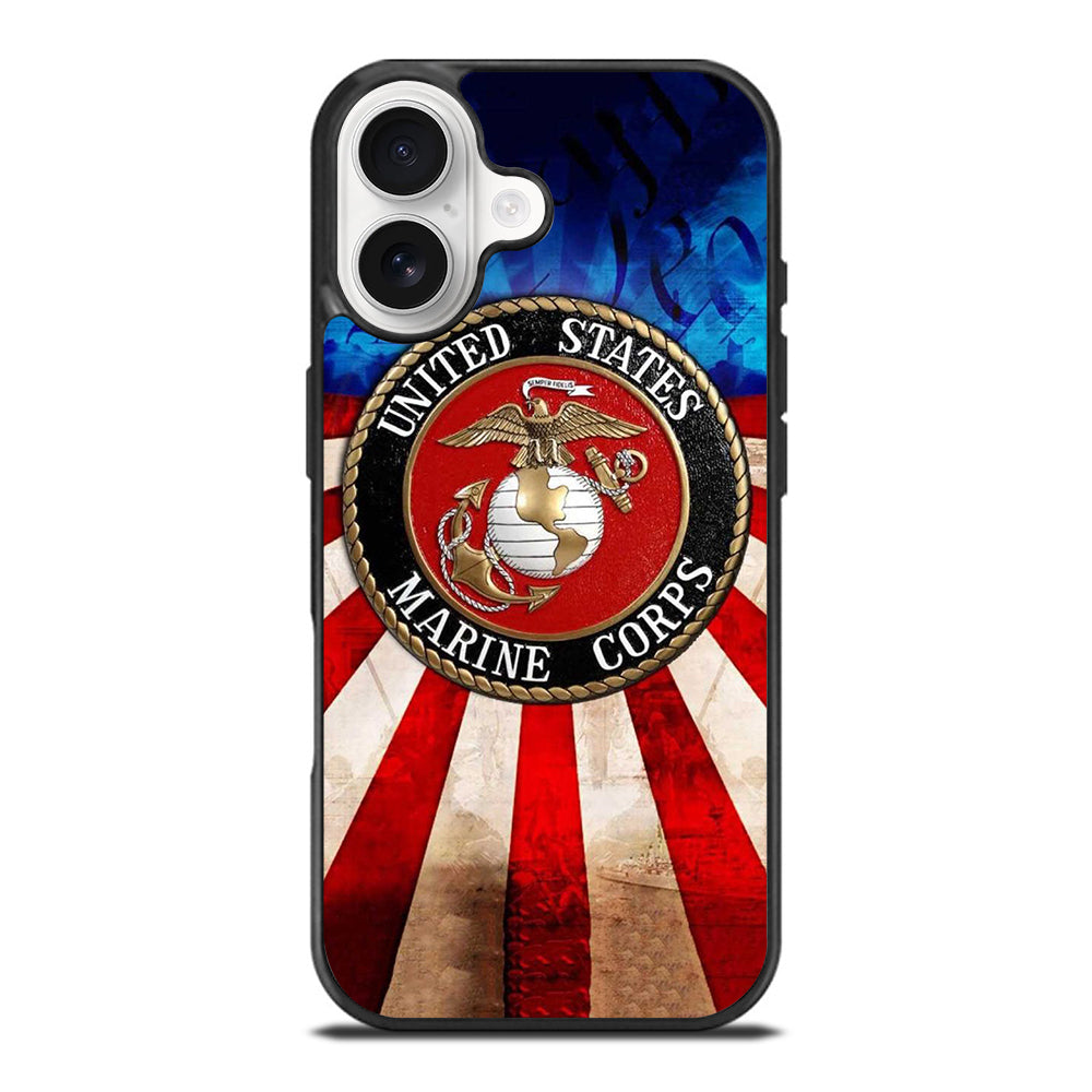 UNITED STATES MARINE CORPS LOGO 2 iPhone 17 Case Cover