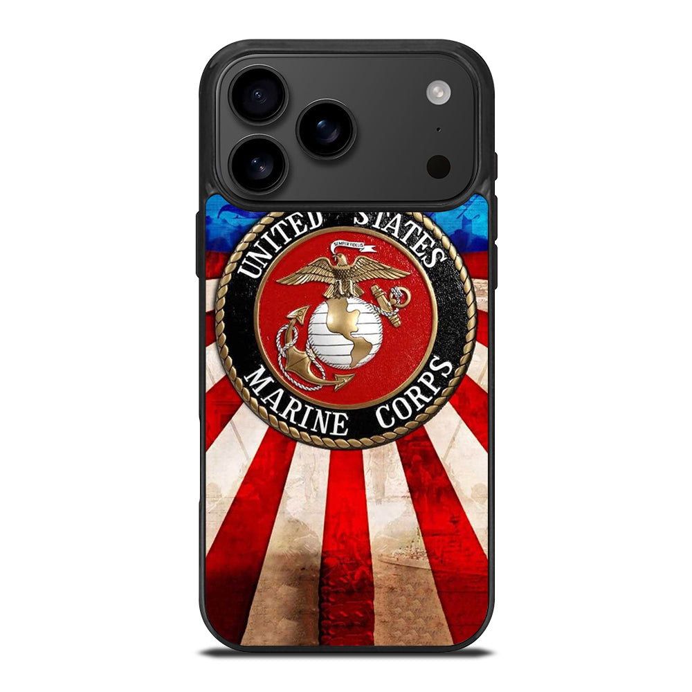 UNITED STATES MARINE CORPS LOGO 2 iPhone 17 Pro Max Case Cover