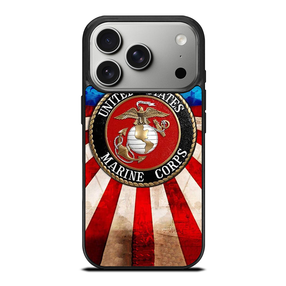 UNITED STATES MARINE CORPS LOGO 2 iPhone 17 Pro Case Cover