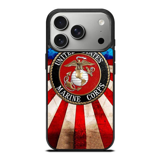 UNITED STATES MARINE CORPS LOGO 2 iPhone 17 Pro Case Cover