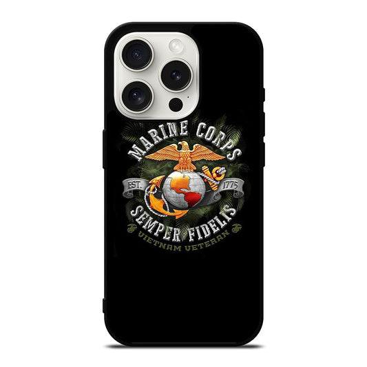 UNITED STATES MARINE CORPS LOGO 3 iPhone 15 Pro Case Cover