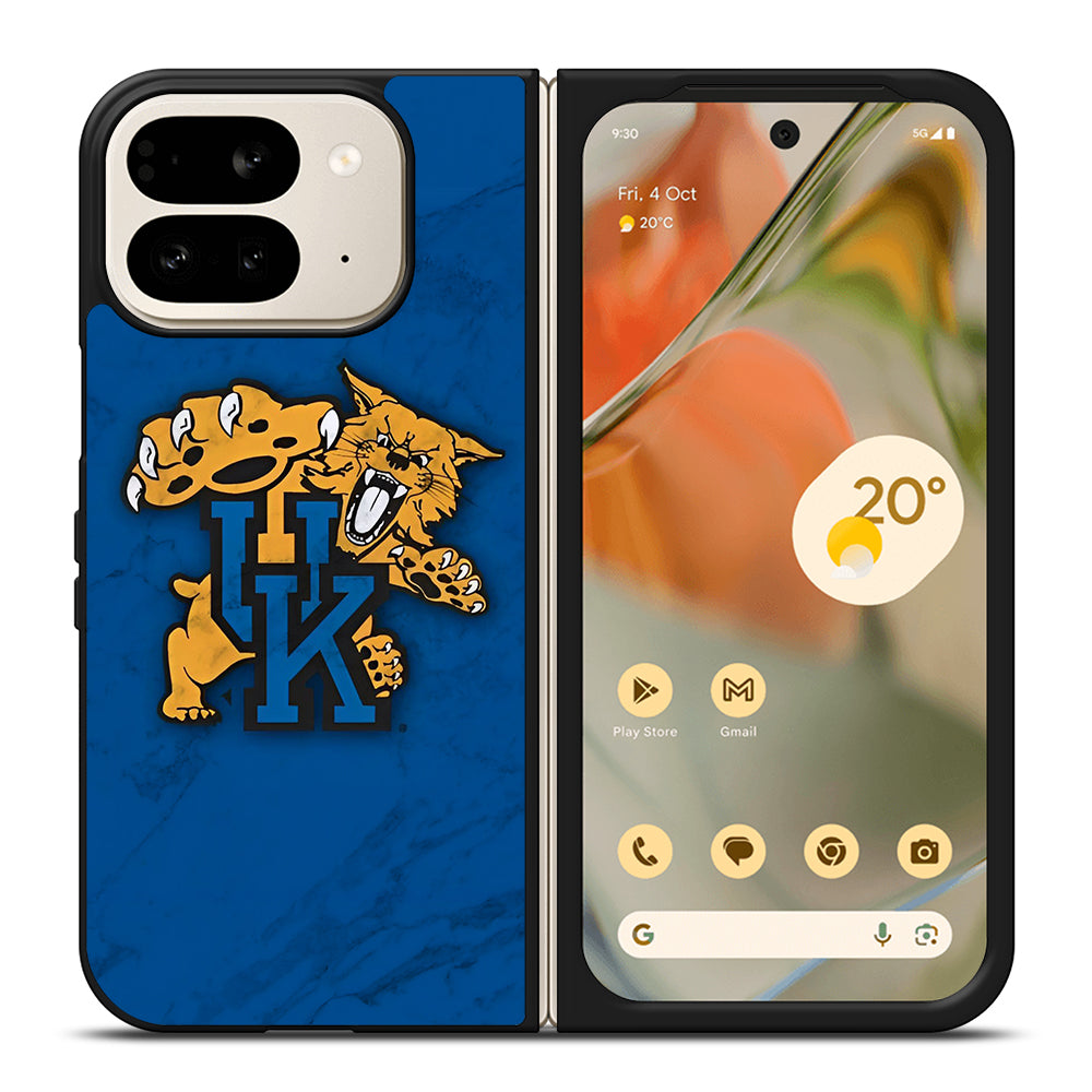 UNIVERSITY OF KENTUCKY UK MARBLE LOGO Google Pixel 9 Pro Fold Case Cover