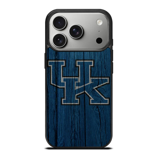 UNIVERSITY OF KENTUCKY UK WOODEN iPhone 17 Pro Case Cover