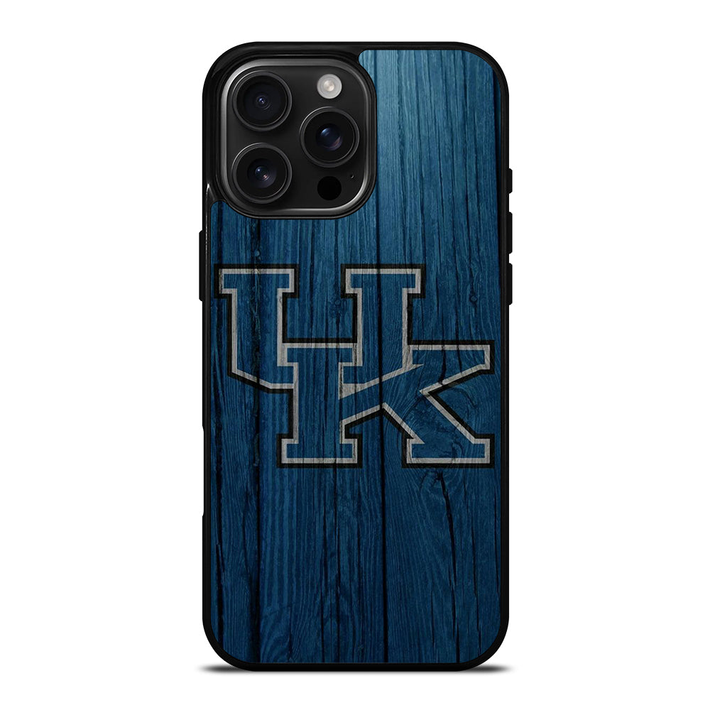 UNIVERSITY OF KENTUCKY UK WOODEN iPhone 16 Pro Max Case Cover
