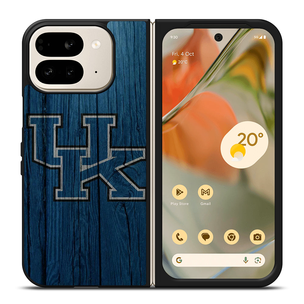 UNIVERSITY OF KENTUCKY UK WOODEN Google Pixel 9 Pro Fold Case Cover