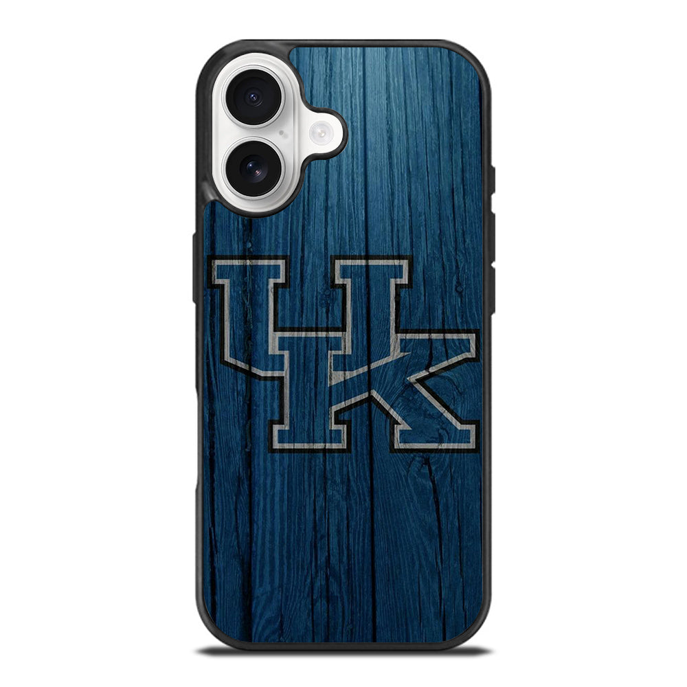 UNIVERSITY OF KENTUCKY UK WOODEN iPhone 17 Case Cover