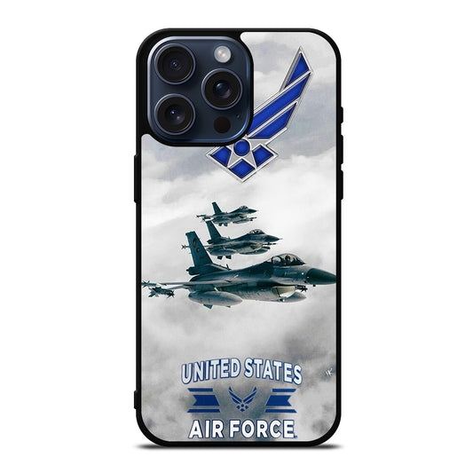 USAF UNITED STATES AIR FORCES iPhone 15 Pro Max Case Cover