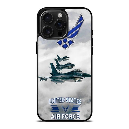 USAF UNITED STATES AIR FORCES iPhone 16 Pro Max Case Cover