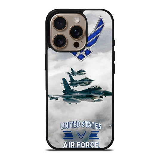 USAF UNITED STATES AIR FORCES iPhone 16 Pro Case Cover
