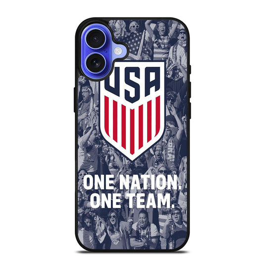 USA SOCCER TEAM SYMBOL 2 iPhone 16 Case Cover