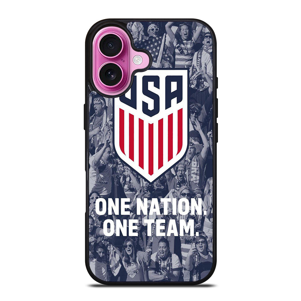 USA SOCCER TEAM SYMBOL 2 iPhone 16 Plus Case Cover