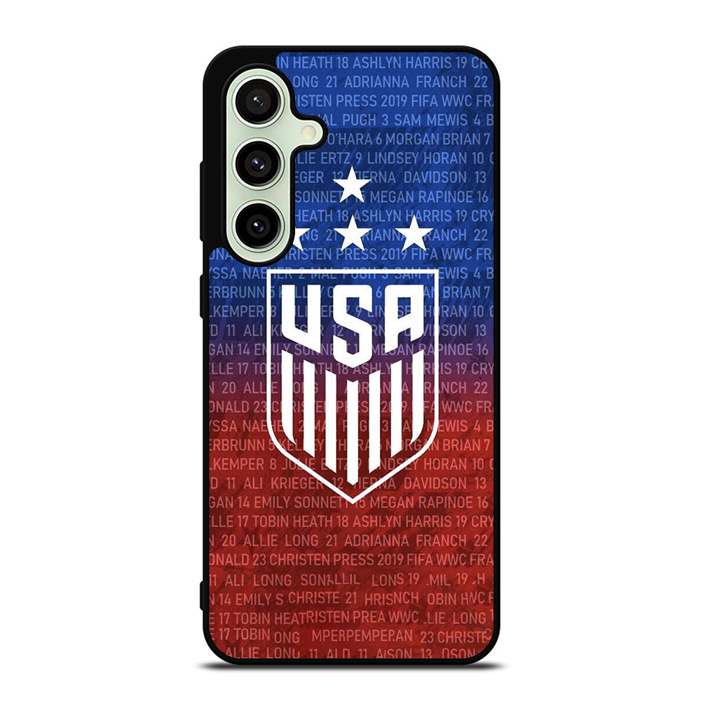 USA SOCCER TEAM SYMBOL 3 Samsung Galaxy S24 FE Case Cover