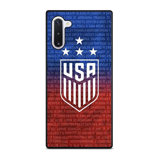 USA SOCCER TEAM SYMBOL 3 Samsung Galaxy Note 10 Case Cover