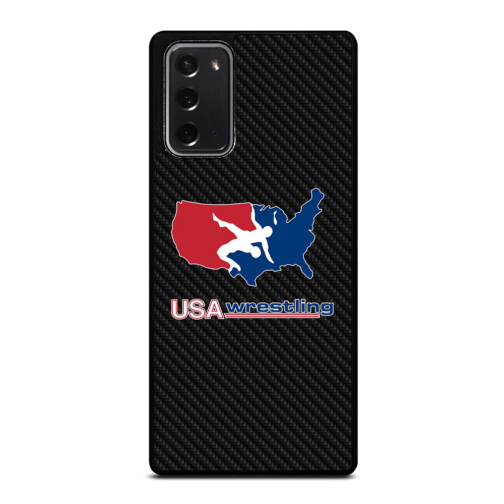 USA WRESTLING CARBON LOGO Samsung Galaxy Note 20 Case Cover