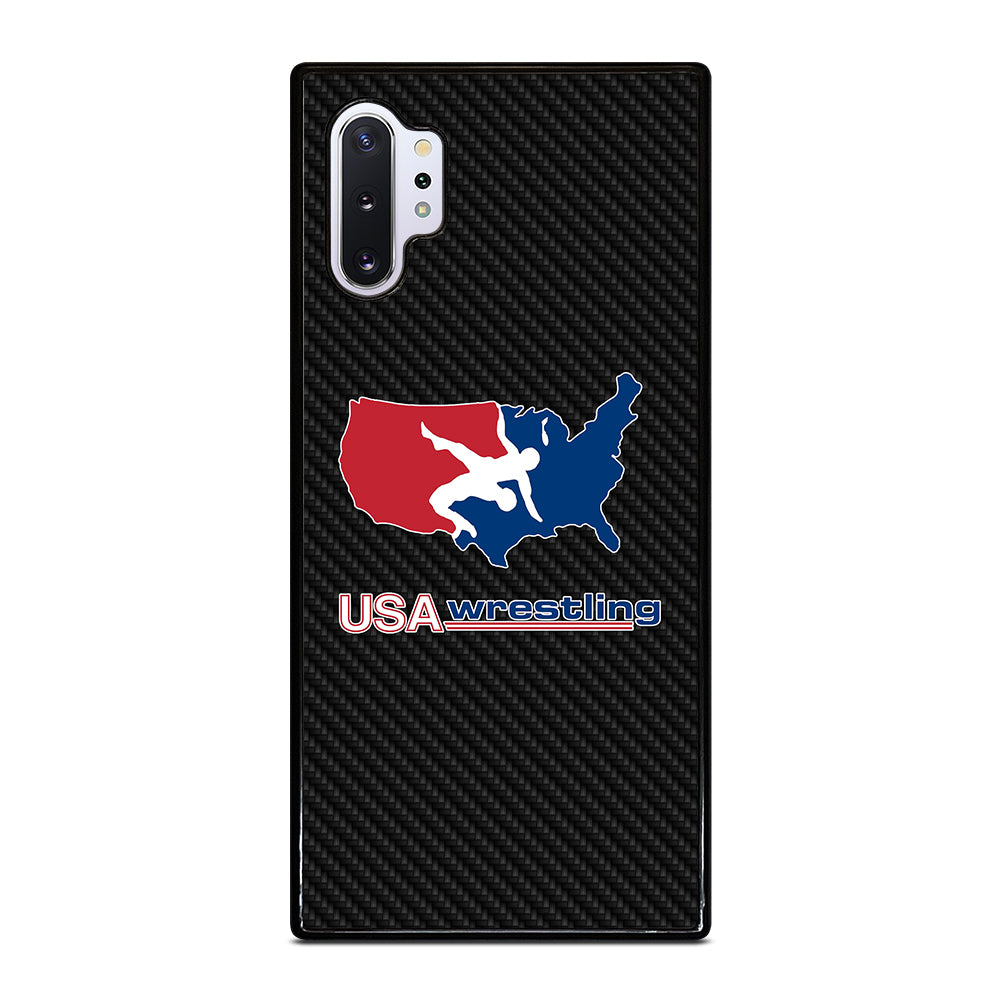 USA WRESTLING CARBON LOGO Samsung Galaxy Note 10 Plus Case Cover