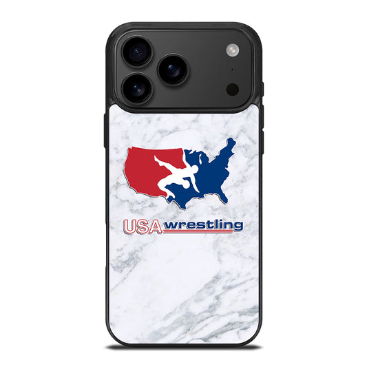 USA WRESTLING MARBLE iPhone 17 Pro Max Case Cover