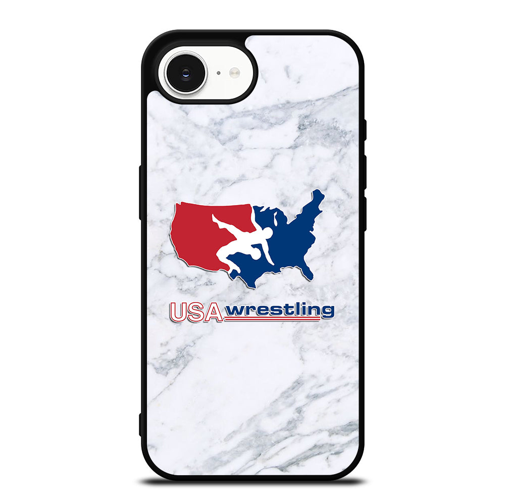 USA WRESTLING MARBLE iPhone 16e Case Cover