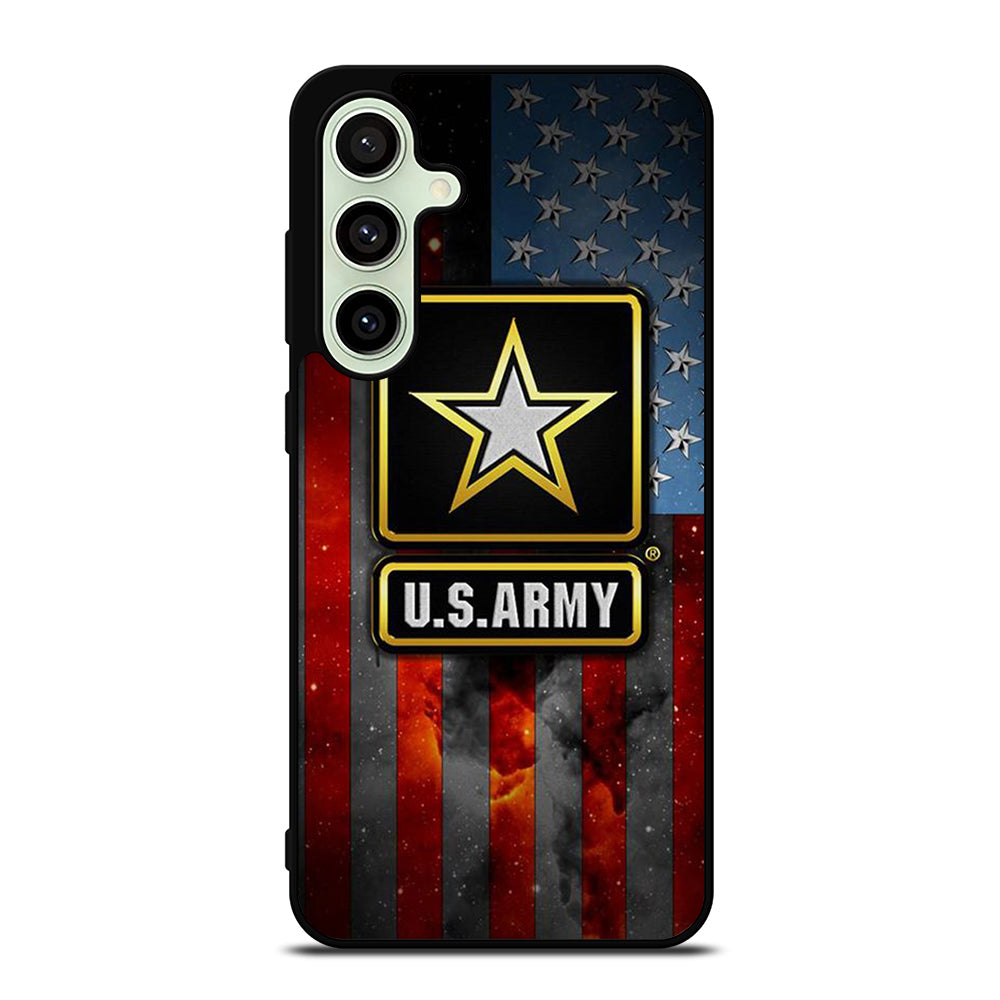 US ARMY USA MILITARY AMERICAN FLAG LOGO 2 Samsung Galaxy S24 FE Case Cover