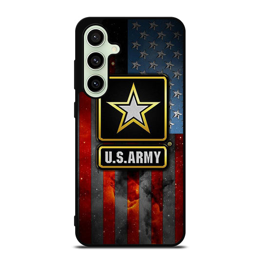 US ARMY USA MILITARY AMERICAN FLAG LOGO 2 Samsung Galaxy S24 FE Case Cover