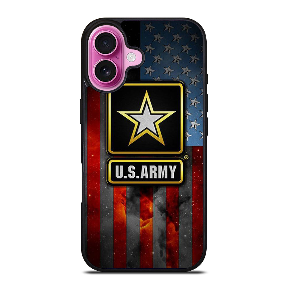 US ARMY USA MILITARY AMERICAN FLAG LOGO 2 iPhone 16 Plus Case Cover