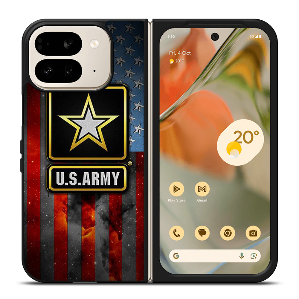 US ARMY USA MILITARY AMERICAN FLAG LOGO 2 Google Pixel 9 Pro Fold Case Cover