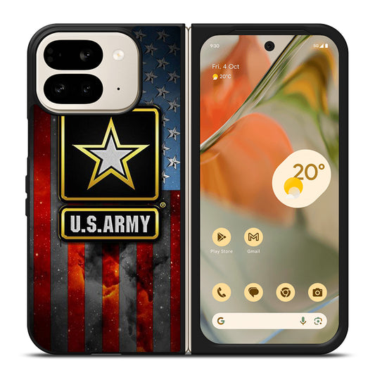 US ARMY USA MILITARY AMERICAN FLAG LOGO 2 Google Pixel 9 Pro Fold Case Cover