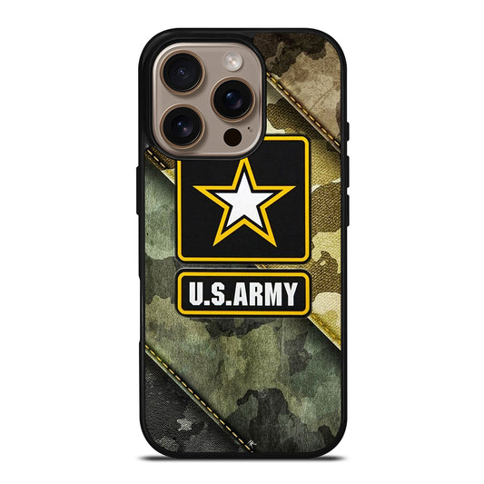 US ARMY USA MILITARY CAMO LOGO 2 iPhone 16 Pro Case Cover