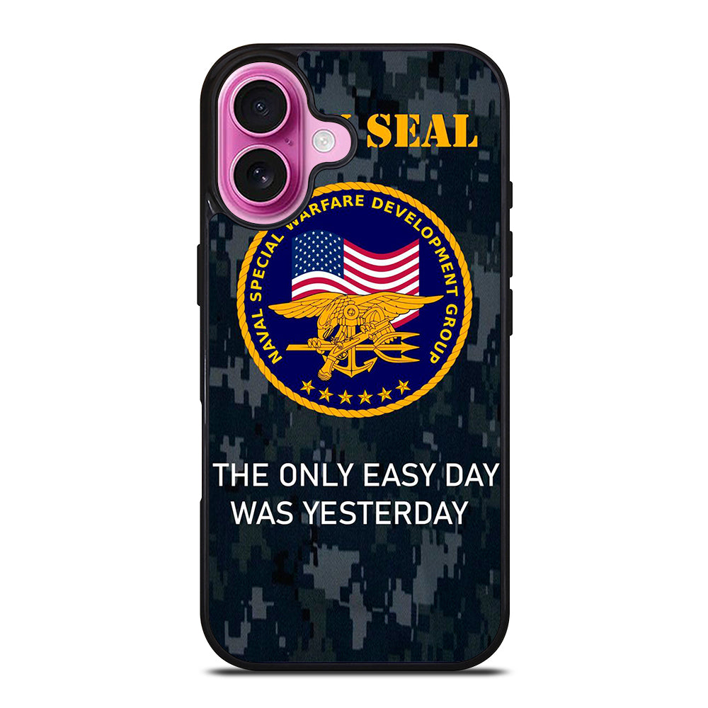 US NAVY SEAL CAMO ICON iPhone 16 Plus Case Cover
