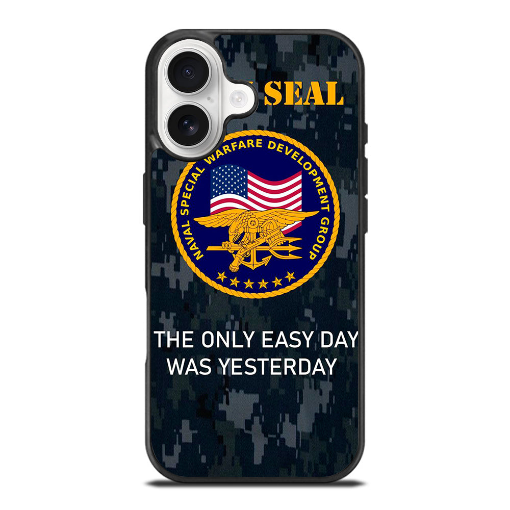 US NAVY SEAL CAMO ICON iPhone 17 Case Cover