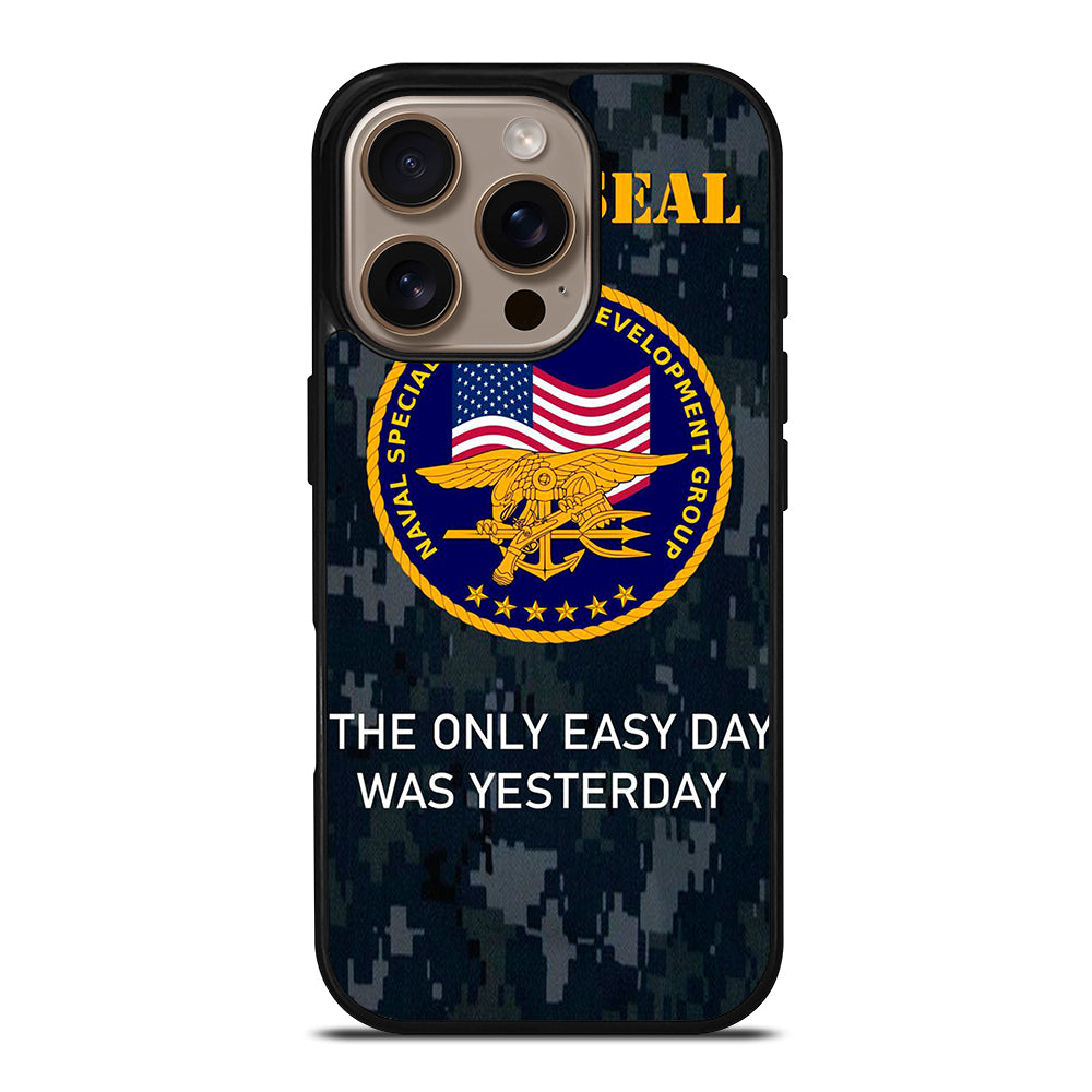 US NAVY SEAL CAMO ICON iPhone 16 Pro Case Cover