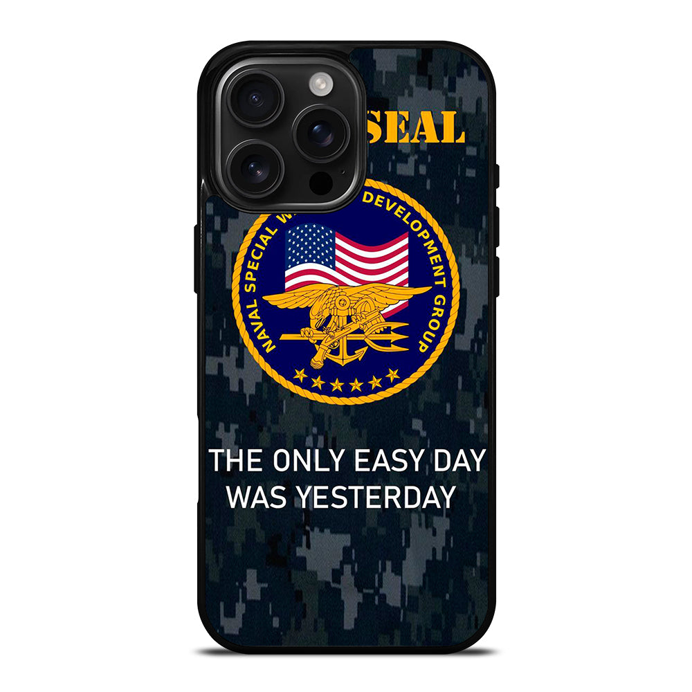 US NAVY SEAL CAMO ICON iPhone 16 Pro Max Case Cover