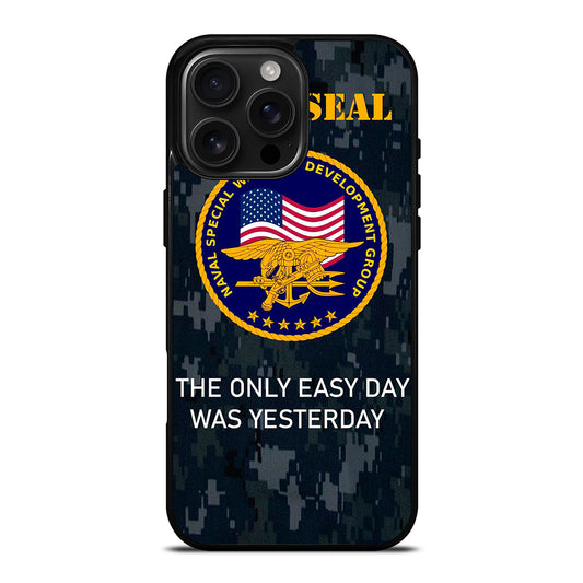 US NAVY SEAL CAMO ICON iPhone 16 Pro Max Case Cover
