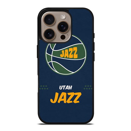 UTAH JAZZ BASKETBALL iPhone 16 Pro Case Cover