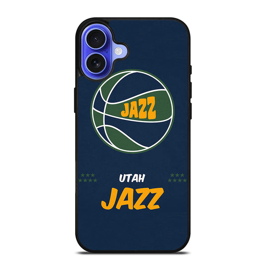 UTAH JAZZ BASKETBALL iPhone 16 Case Cover