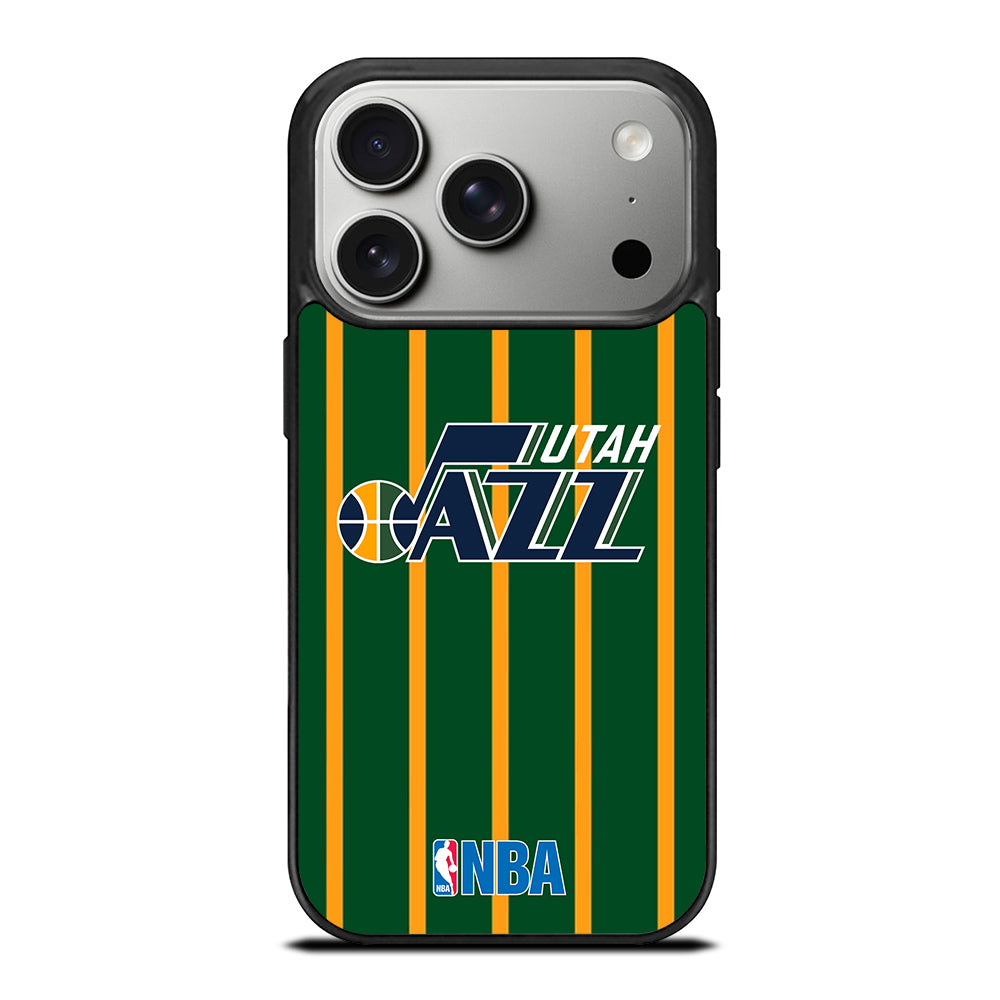 UTAH JAZZ STRIPE LOGO iPhone 17 Pro Case Cover