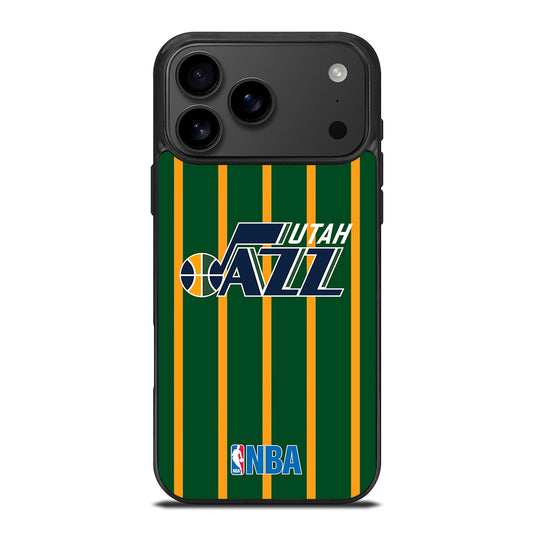 UTAH JAZZ STRIPE LOGO iPhone 17 Pro Max Case Cover