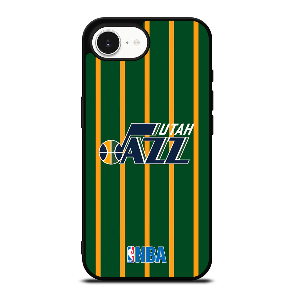 UTAH JAZZ STRIPE LOGO iPhone 16e Case Cover