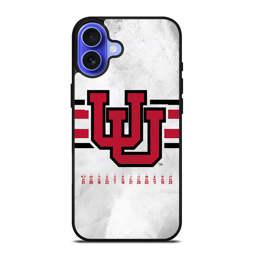 UTAH UTES LOGO 2 iPhone 16 Case Cover