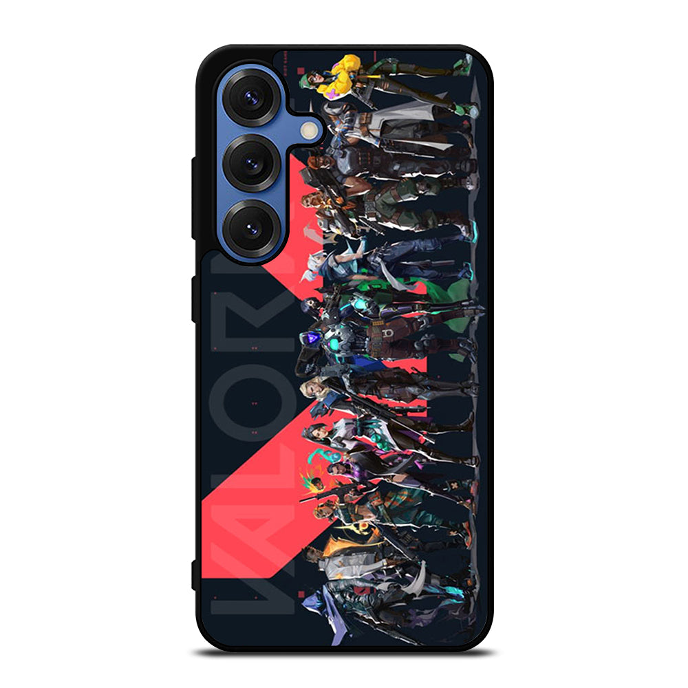 VALORANT ALL AGENTS 1 Samsung Galaxy S25 Case Cover
