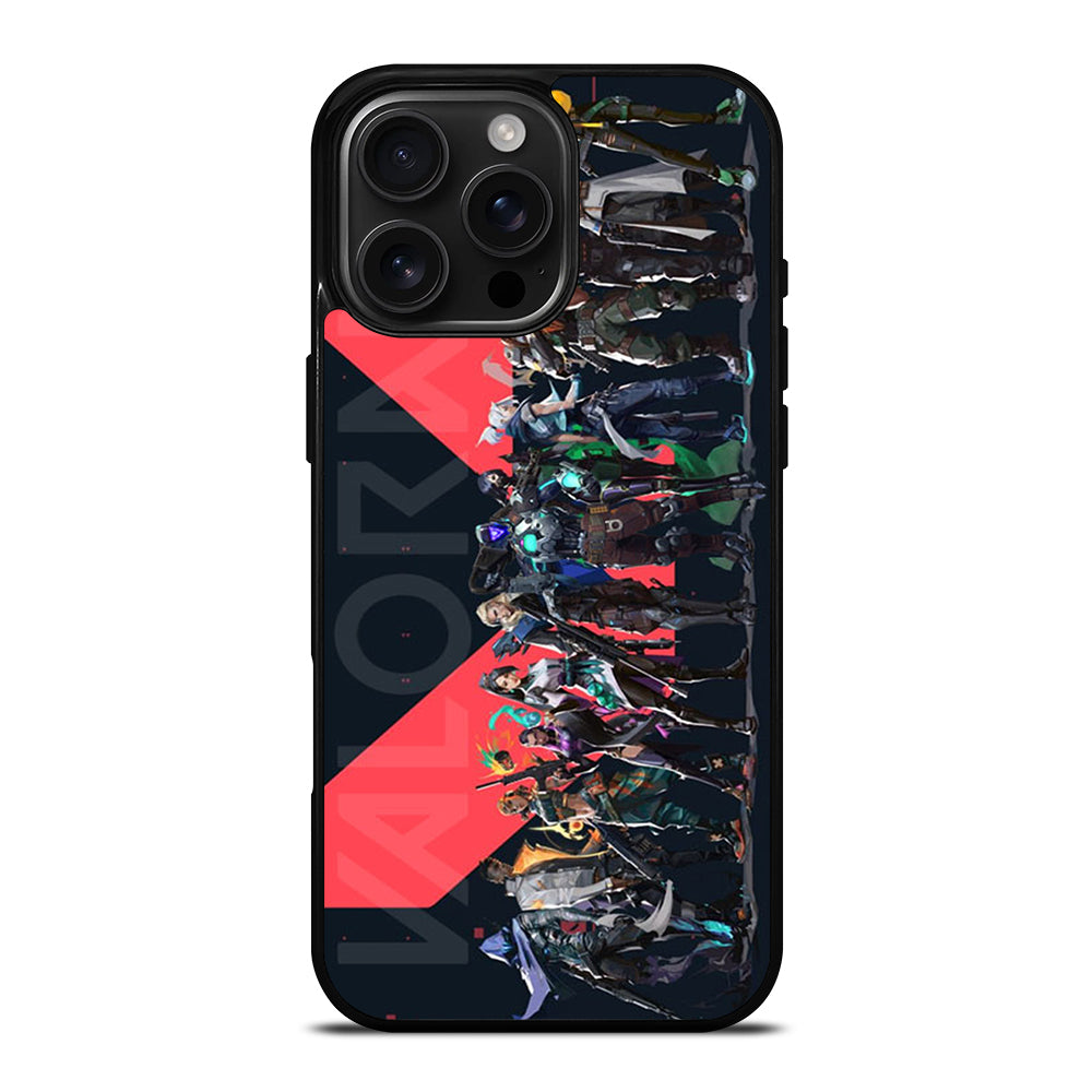 VALORANT ALL AGENTS 1 iPhone 16 Pro Max Case Cover