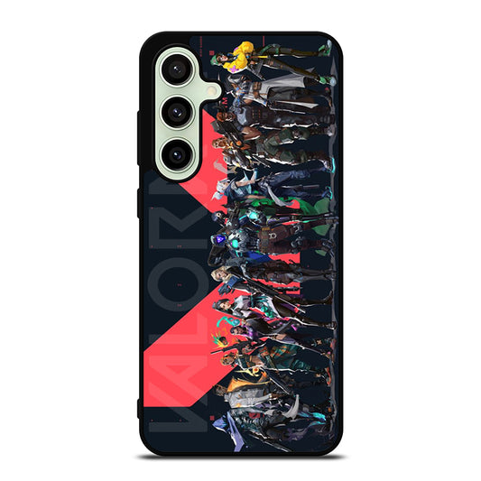 VALORANT ALL AGENTS 1 Samsung Galaxy S24 FE Case Cover