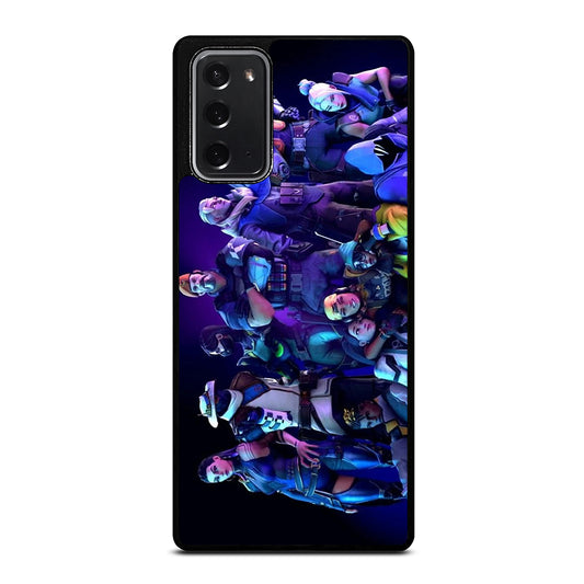 VALORANT ALL AGENTS 2 Samsung Galaxy Note 20 Case Cover