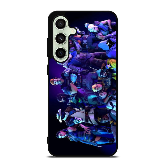 VALORANT ALL AGENTS 2 Samsung Galaxy S24 FE Case Cover